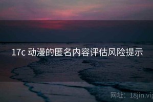 17c 动漫的匿名内容评估风险提示