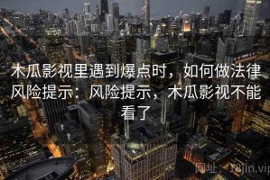 木瓜影视里遇到爆点时，如何做法律风险提示：风险提示，木瓜影视不能看了