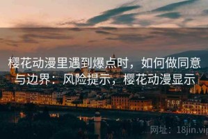 樱花动漫里遇到爆点时，如何做同意与边界：风险提示，樱花动漫显示
