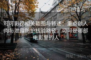 可可影视相关截图与转述：重点做人肉与泄露防护核验路径，可可是哪部电影里的人