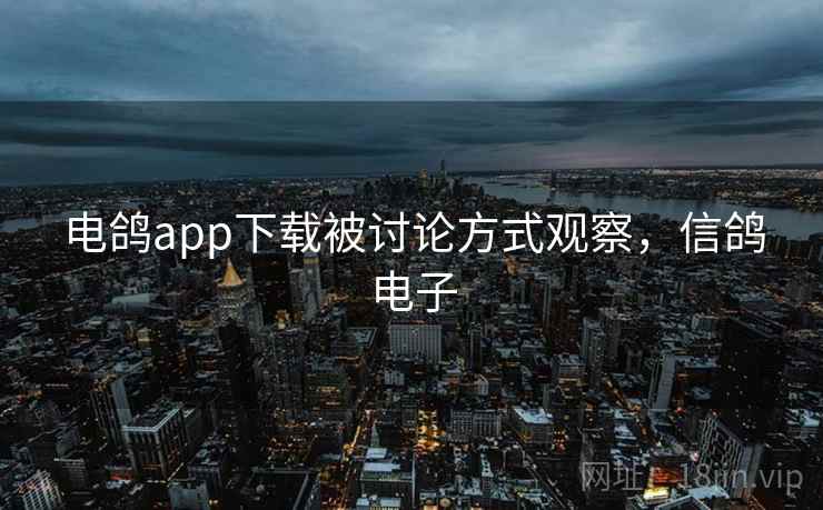 电鸽app下载被讨论方式观察,信鸽电子 电鸽app下载被讨论方式观察,信鸽电子