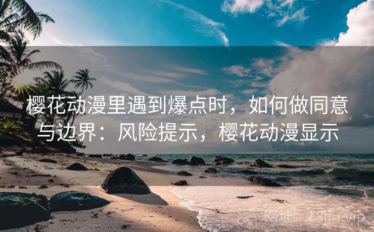 樱花动漫里遇到爆点时，如何做同意与边界：风险提示，樱花动漫显示